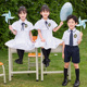 2026新款 幼儿园园服儿童校服毕业 套装 小学生夏季 班服英伦衬衫