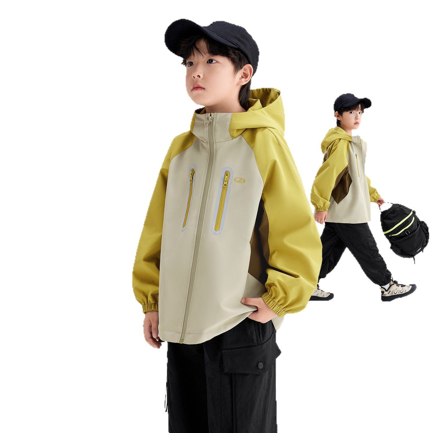 2025新款左西童装儿童风衣男童冲锋三合一外套春秋装防风防水,童装/婴儿装/亲子装,风衣,淘宝优惠券,粉丝福利购,淘宝优惠卷