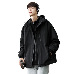 2025新款华港骆驼冲锋衣男三合一可拆卸秋冬季加绒加厚防风防