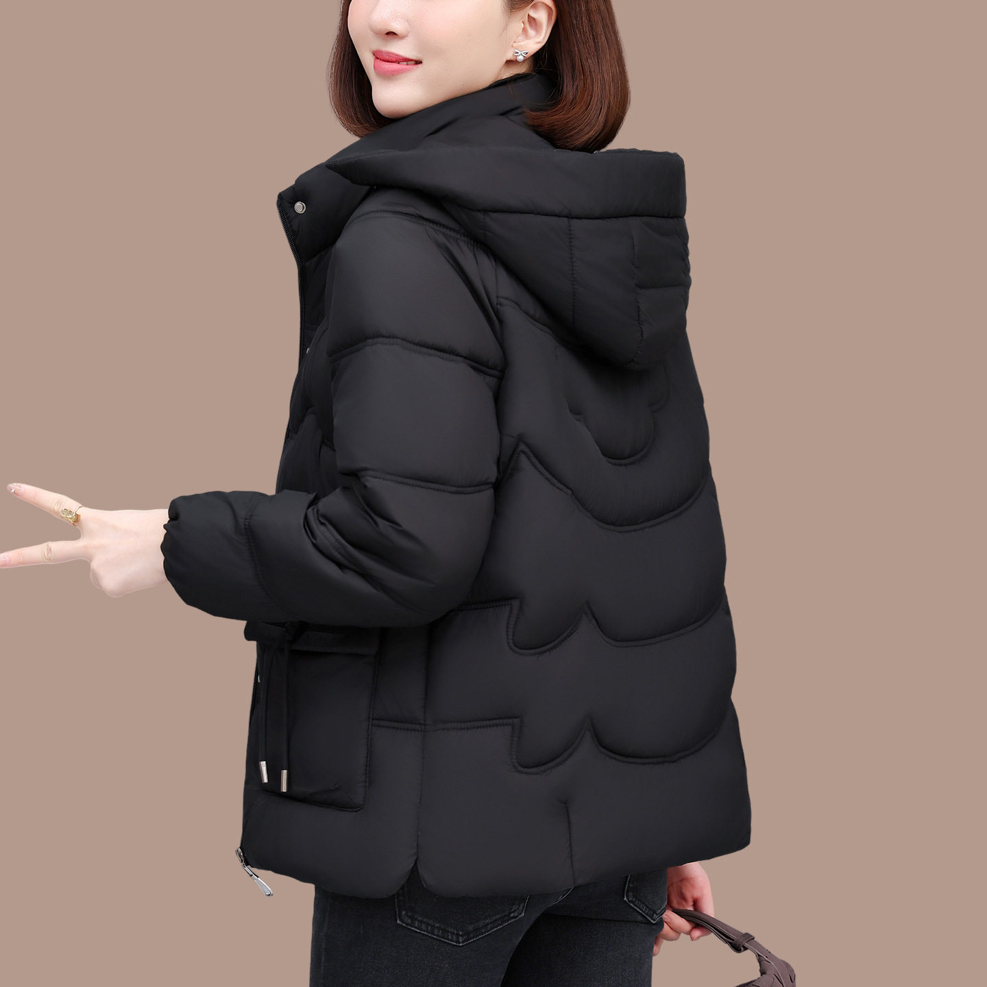 2026新款棉服女冬季爆款加厚女士短款宽松小棉袄中年妈妈冬天