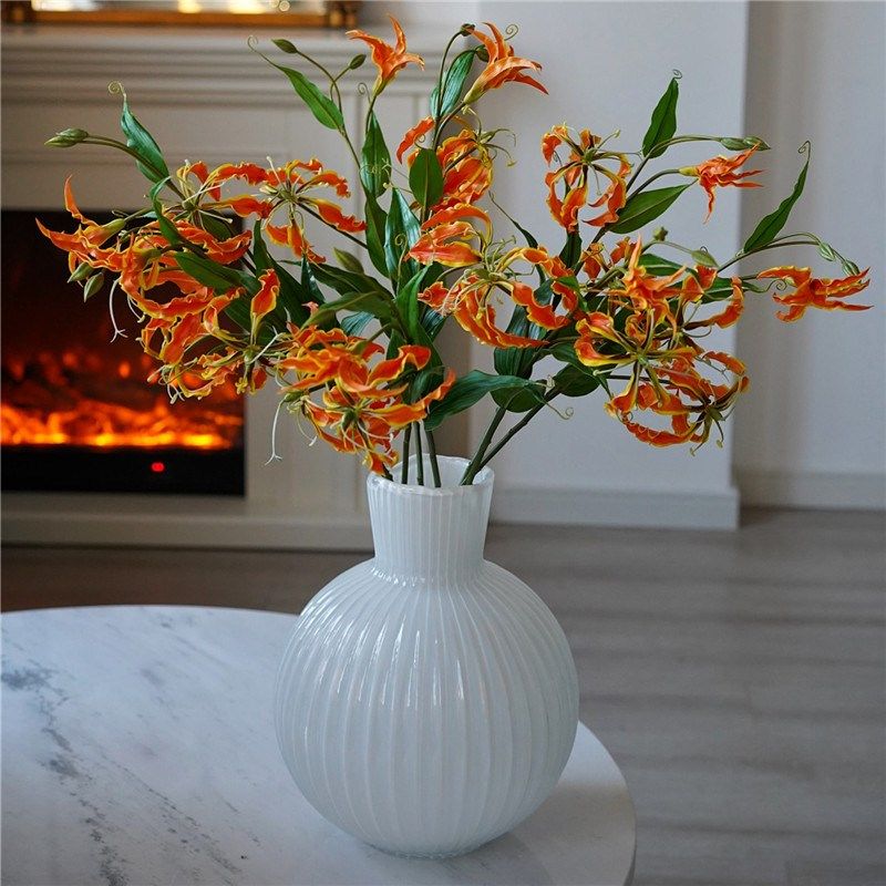 新款花瓶手工玻璃中古风复古陶瓷花器插花工艺品摆件客厅装饰花插,家居饰品,花瓶,淘宝优惠券,粉丝福利购,淘宝优惠卷