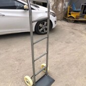 物流搬运车老虎车钢板手推车大轮拉货车推车手拉车