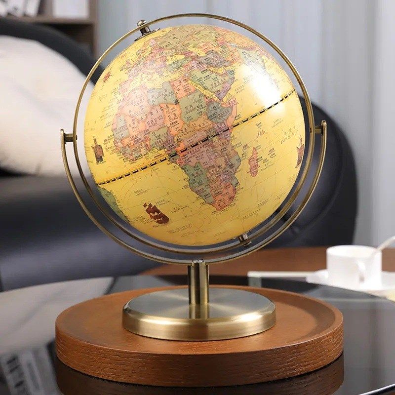 32CM大号欧式复古万向地球仪摆件书房客厅办公室装饰摆件,文具电教/文化用品/商务用品,地球仪,淘宝优惠券,粉丝福利购,淘宝优惠卷