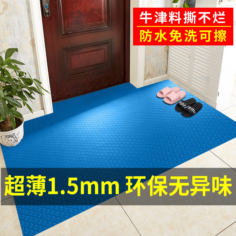 塑料地垫门垫进门室内超薄防滑防水大面积耐磨蓝色幼儿园橡胶地垫,居家布艺,家用脚垫,淘宝优惠券,粉丝福利购,淘宝优惠卷