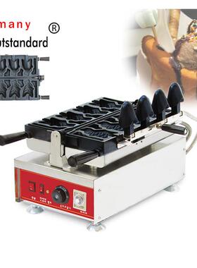 韩国利大口鲷鱼烧机舌头可加热旋转温控鲷鱼烧机冰淇淋鲷鱼烧机