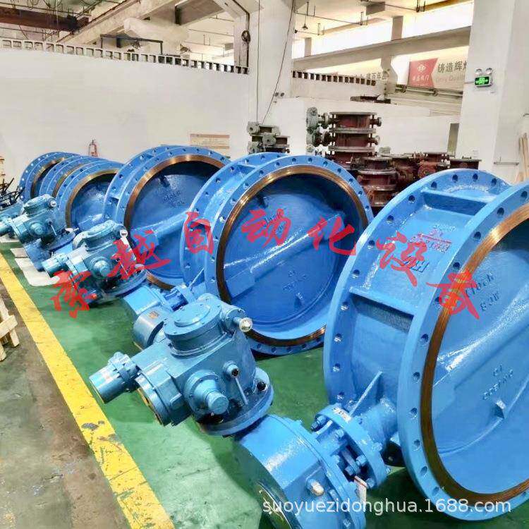 D641W-1C-DN500气动通风法兰式蝶阀不锈钢调节介质量