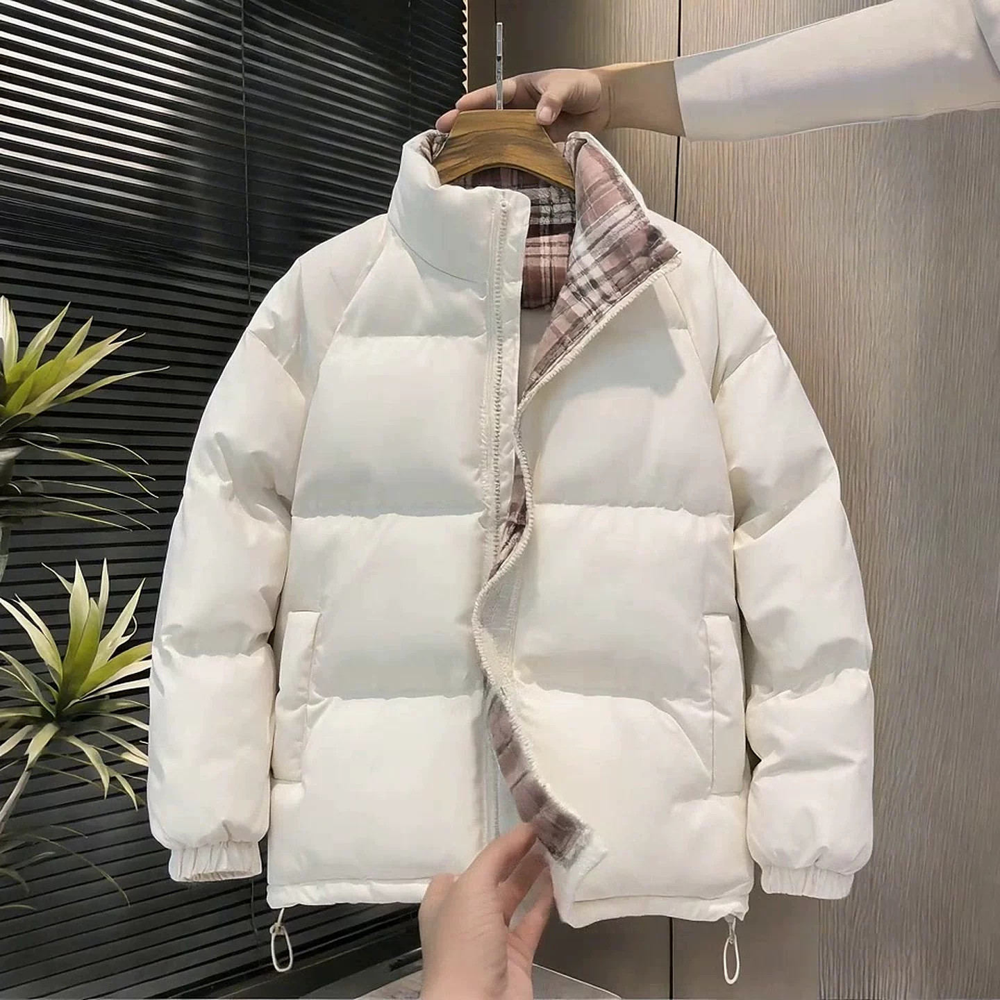 2026冬新款男加厚保暖棉服面包服