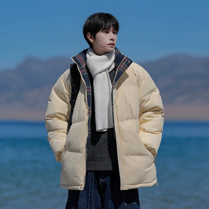 短款加厚棉服外套男士冬2026新款