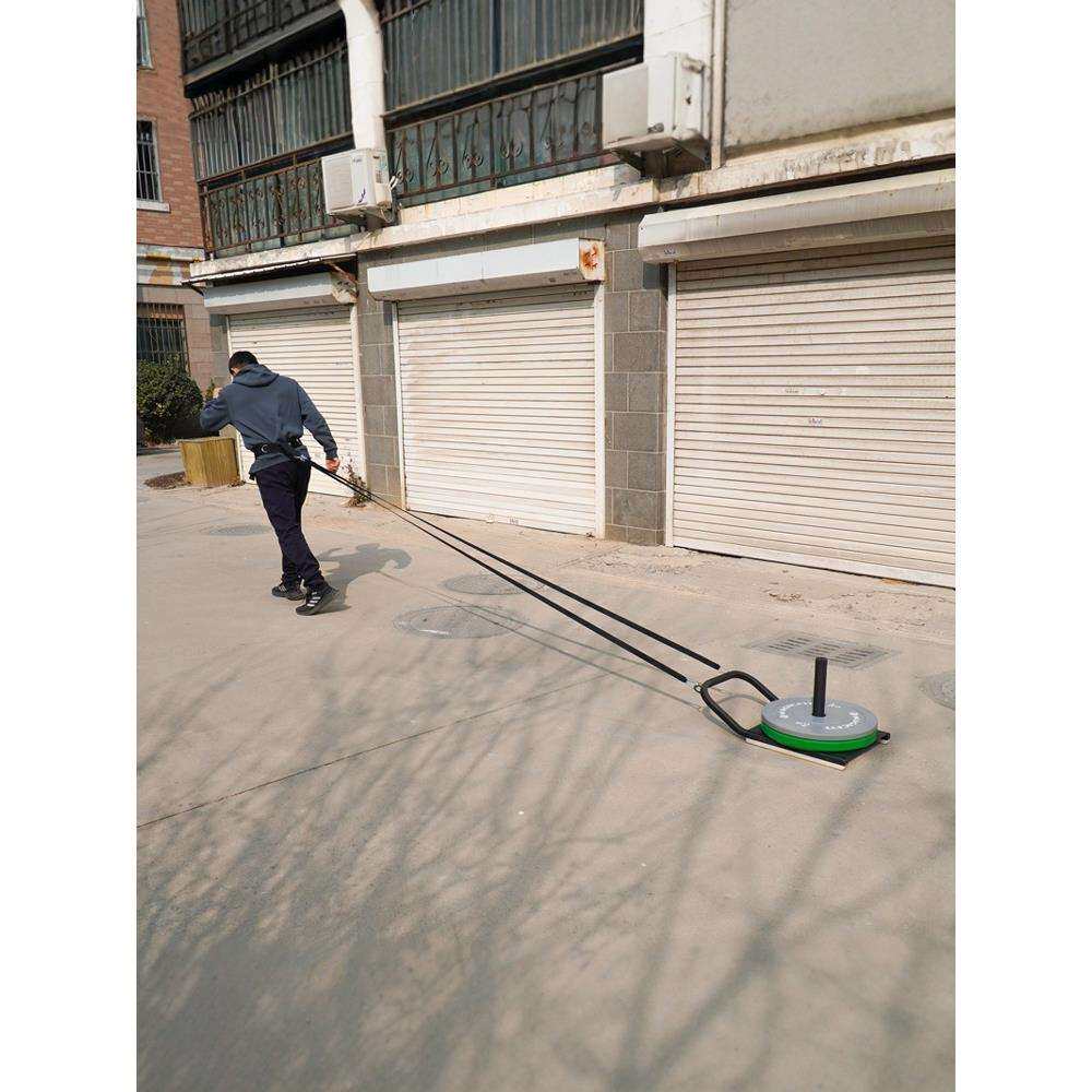 田径雪橇车拉力健身阻力学生负重起跑爆发力可在水泥地训练