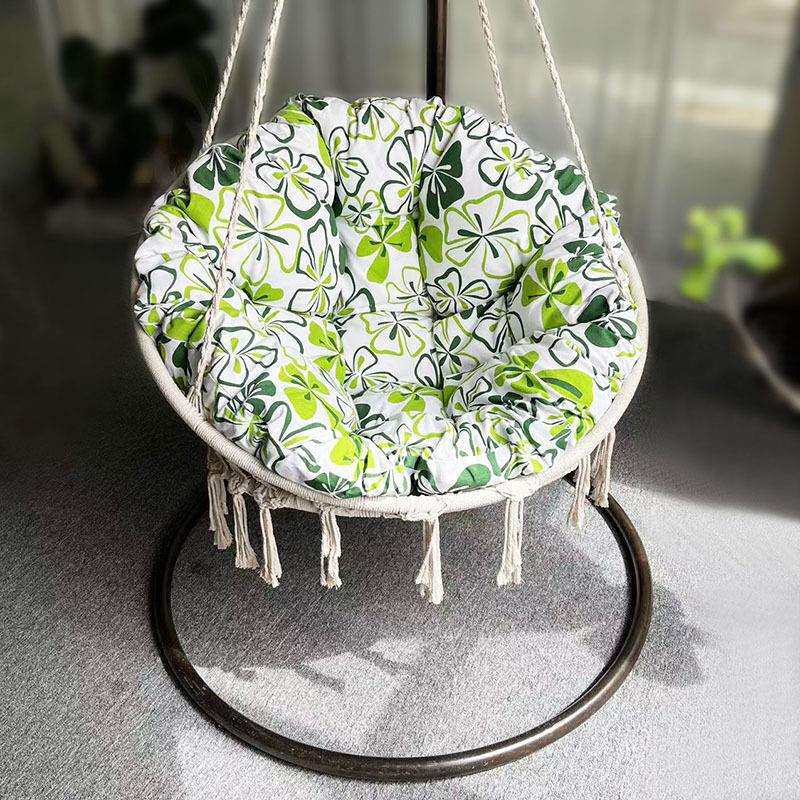 吊椅垫子沙发垫加厚吊篮坐垫办公室靠垫秋摇篮椅垫家用布垫