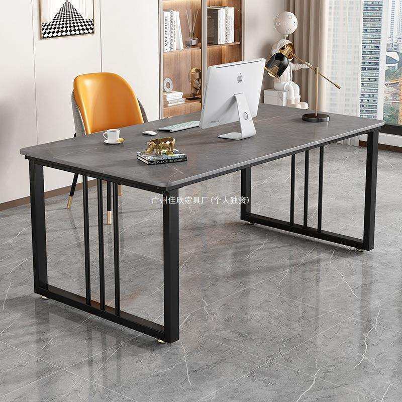 轻奢岩板书桌现代简约客厅小户型电脑桌办公桌家用写字台卧室桌子,模玩/动漫/周边/娃圈三坑/桌游,模型制作工具/辅料耗材,淘宝优惠券,粉丝福利购,淘宝优惠卷