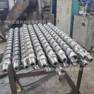 矿用φ63肋骨钻杆各种长度缠绕式螺旋杆坑道钻机钻杆地质钻杆