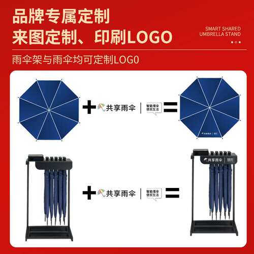 ?共享雨伞架扫码智能借伞自助雨伞机酒店带锁雨伞架便民服务共享