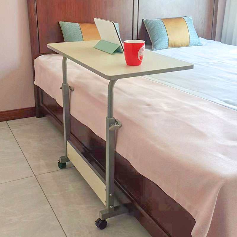 A9L可移动书桌带轮家用电脑桌床边桌升降床上办公桌小桌儿童学习