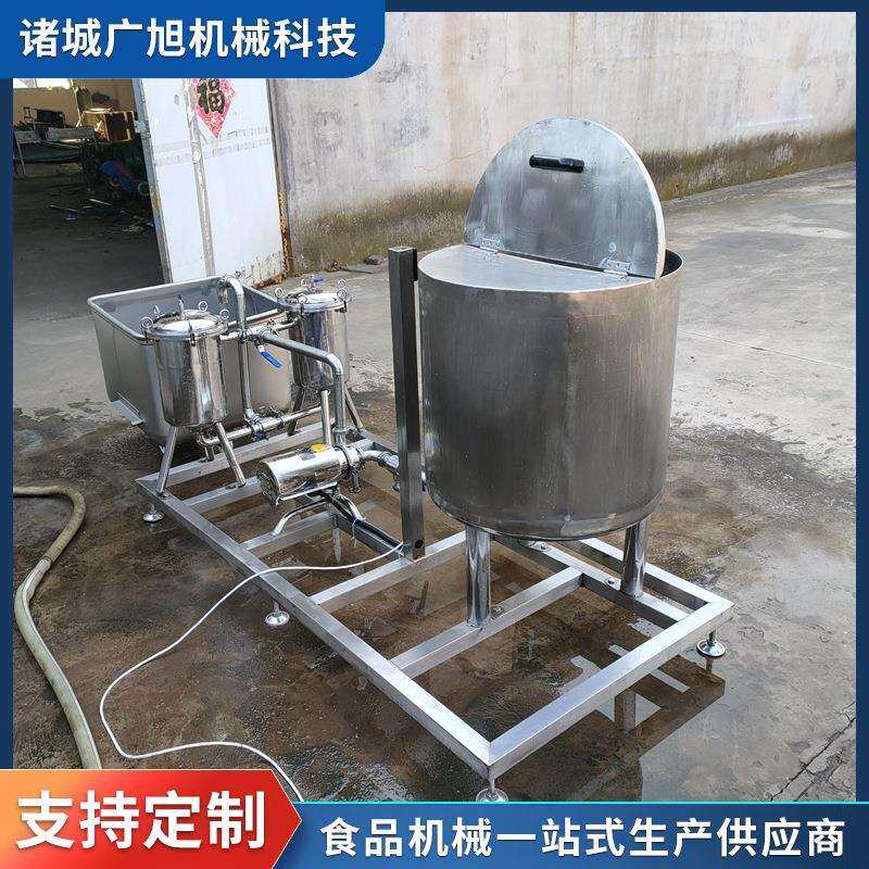 蛋壳蛋皮微小颗粒过滤罐 鸡蛋鸭蛋全蛋液沉淀过滤器 蛋液过滤设备