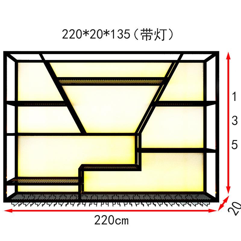 墙上置物架餐厅家用挂墙红酒杯架红酒架热卖铁艺创意壁挂酒吧酒柜