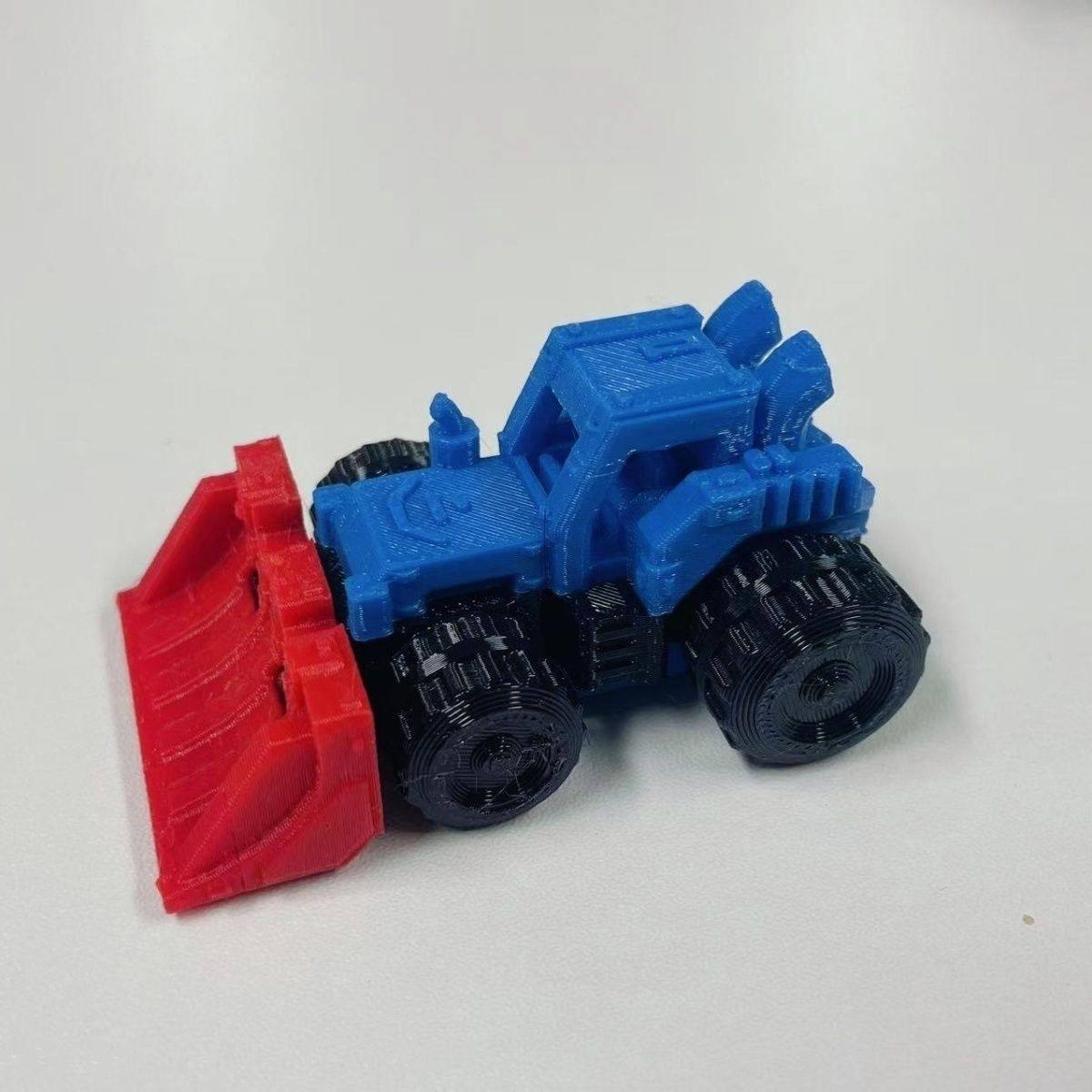 山海经木棍人机甲系列模型3D打印儿童益智玩具战机铲车模型摆件