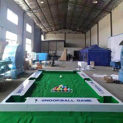 足撞球真人台球脚踢式台球桌上足球趣味游戏道具斯诺克真人台球