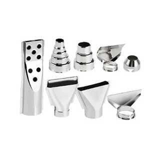 热风枪扁风嘴3层小风口长筒风嘴大扁嘴热收缩膜弯头嘴工业喷嘴套