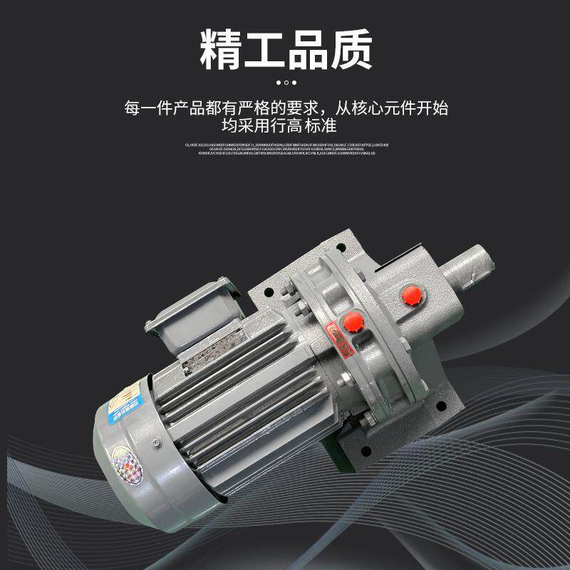 厂家直供卧式摆线针轮减速机型号齐全精工品质齿轮减速机量大价优