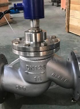 ZCK通孔蒸汽电磁阀 不锈钢304法兰耐磨耐腐蚀 欣弘阀门