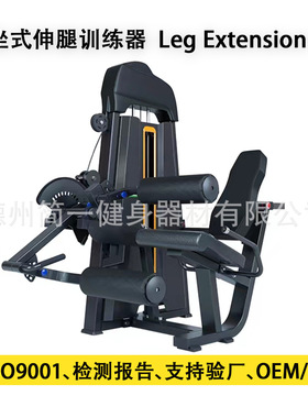 坐式伸曲腿训练器Leg extesion健身房商用力量器械多功能调节腿部