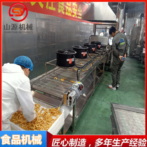 小酥肉油炸机 全自动自动控温油炸机设备 农家小酥肉油炸流水线
