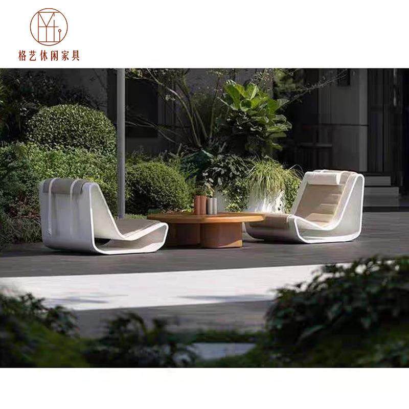 玻璃钢躺椅休闲椅户外庭院别墅酒店沙滩创意设计师款沙发单人座椅,商业/办公家具,公共椅,淘宝优惠券,粉丝福利购,淘宝优惠卷