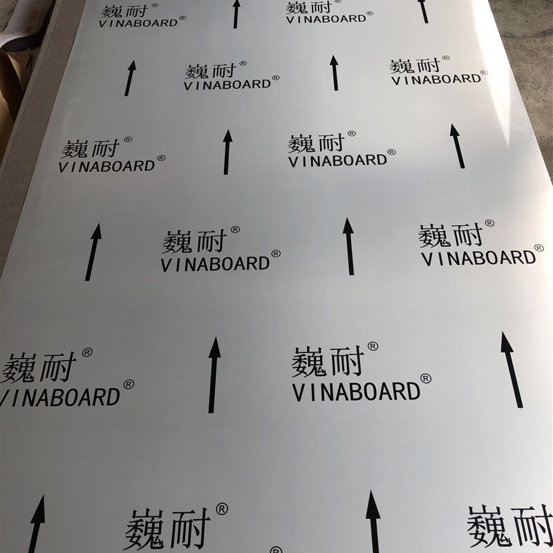 巍耐VN8122雾铝金属板耐火板免漆贴面防火板室内装饰板材
