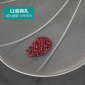 木柄炸厘12目大漏线漏炸密喱过滤网捞面渣捞漏勺钢丝网厘笊篱细网