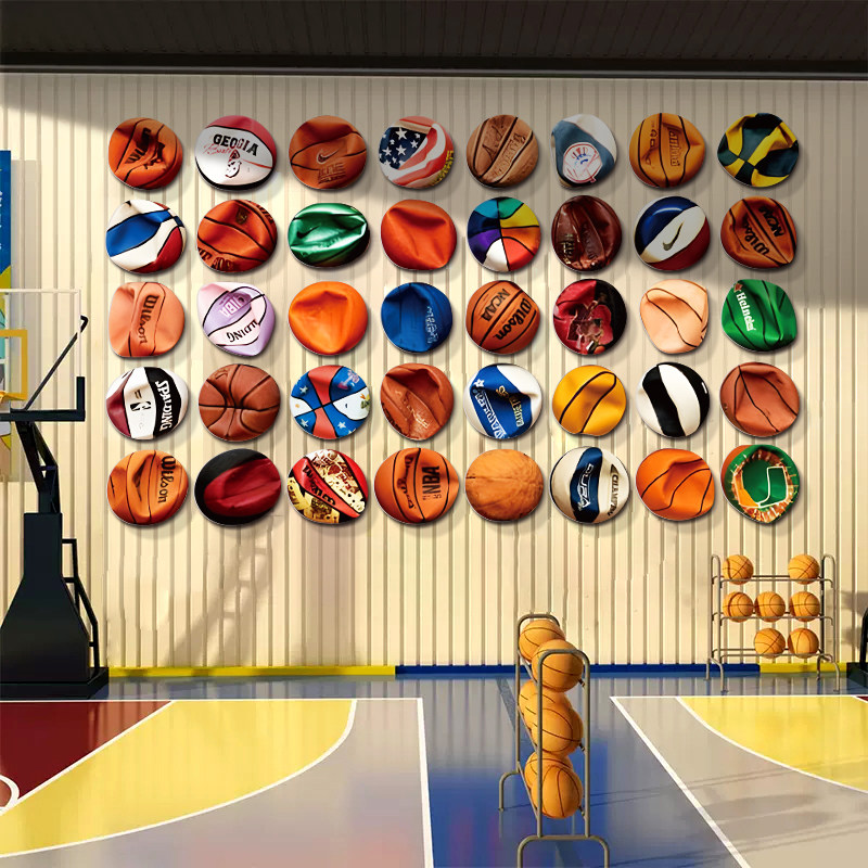 篮球馆文化墙面装饰画体育场运活动室培训机构海报布置背景壁贴纸,家居饰品,软装墙贴,淘宝优惠券,粉丝福利购,淘宝优惠卷