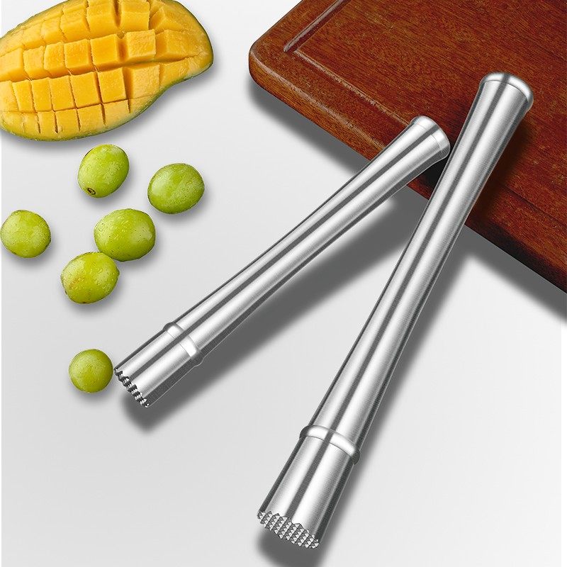 304不锈钢冰锤榨汁器柠檬压汁器水果捣棒奶茶店调鸡尾酒捣棒H385