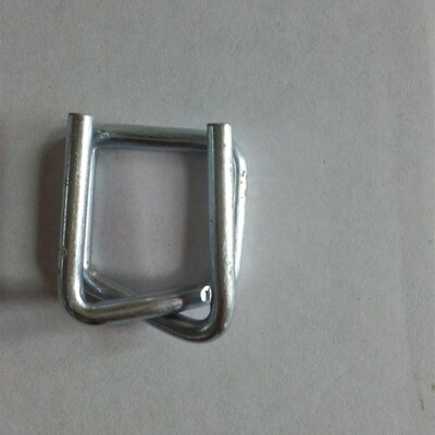 镀锌纤维带钢丝打包扣WB1635,WB1940,WB2550,WB2560,WB3270