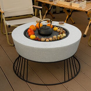 烧烤炉烤火炉子烧炭火炉烧烤桌围炉煮茶家用炭火炉室内取暖炭火盆