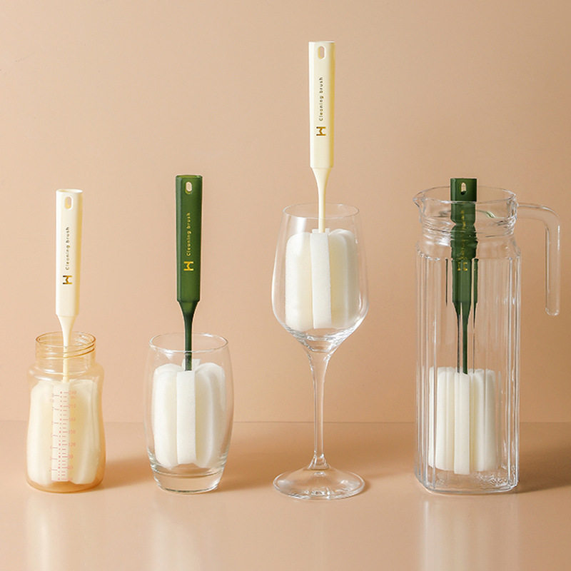 洗杯子刷子长柄家用杯刷专用神器洗奶瓶刷子水杯刷清洁去污海绵刷,家庭/个人清洁工具,杯刷/瓶刷,淘宝优惠券,粉丝福利购,淘宝优惠卷