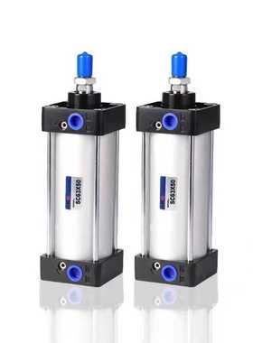 AKS气缸艾克斯SC标准气缸SC50X25X50X75X100X125X150MAL SDA TN