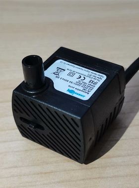 工艺品喷泉鱼池配件2W2.5W3W5W静音耐用水泵循环12彩灯雾化加湿器