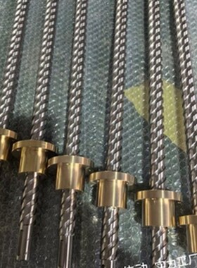 梯形丝杆螺杆不锈钢丝杆螺杆加工定制多头t型丝杆长丝杆带母