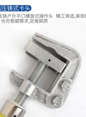 高低压接地棒配电室平口螺旋10vk绝缘拉闸杆接地线夹25方国标铜线