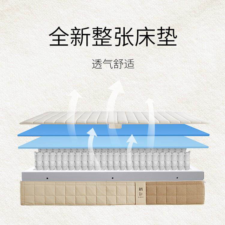 软硬适中护脊席调节0全拆席梦思软硬两用胶水格家用床垫华夫