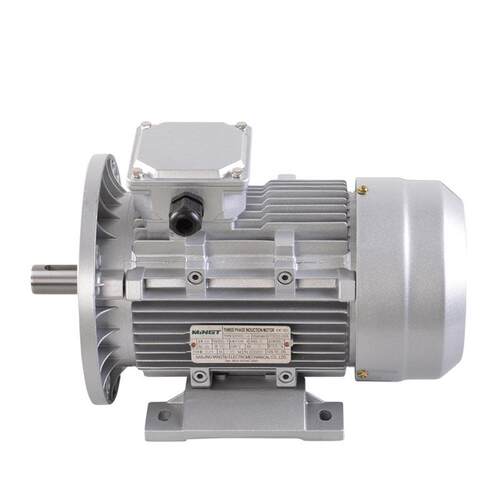 厂家供应铝壳电机YS90L-4-1.5kw立卧式全铜心电动机三相交流异步