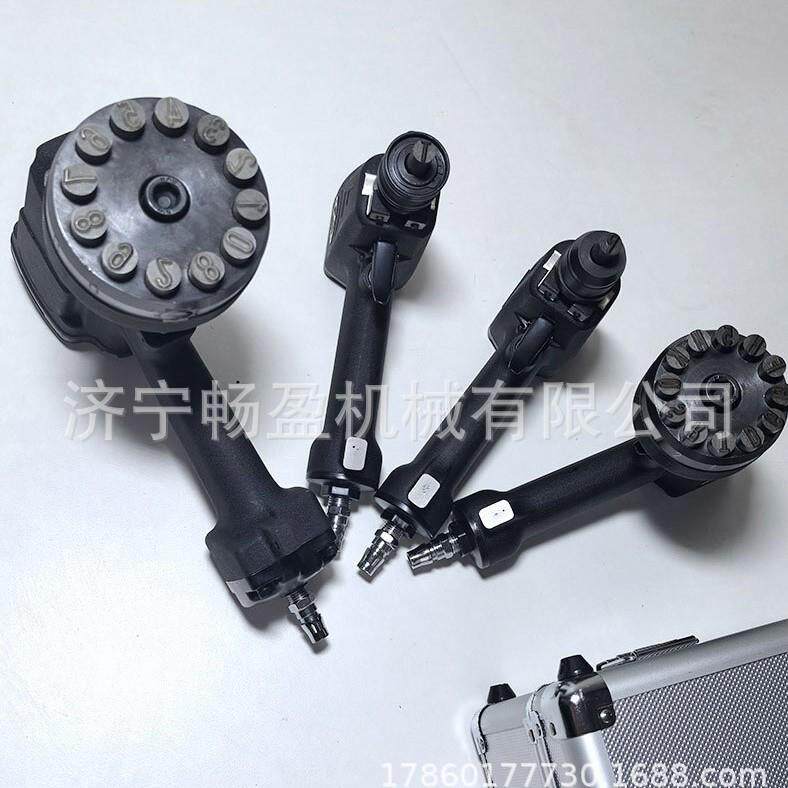金属钢板铁件气动打号机便携式砸号机小型手持法兰磨具钢印打码机