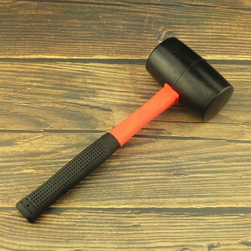 酒术 酒吧鸡尾酒碎冰锤子调酒专用橡胶冰锤吧台开冰工具切冰刀锤