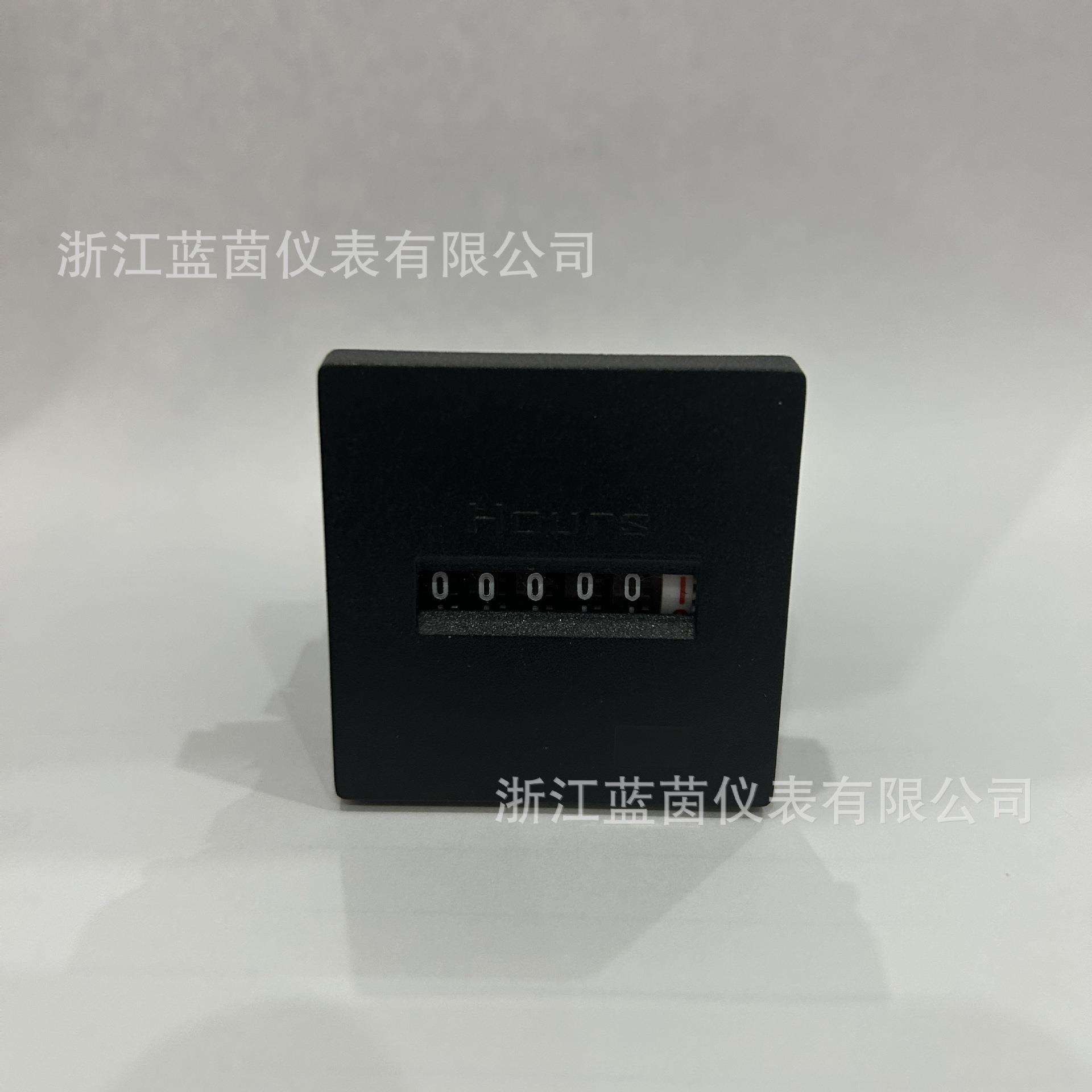 蓝茵新款方形机械小时表SYS-8工业计时器工程车发电机通用累时器