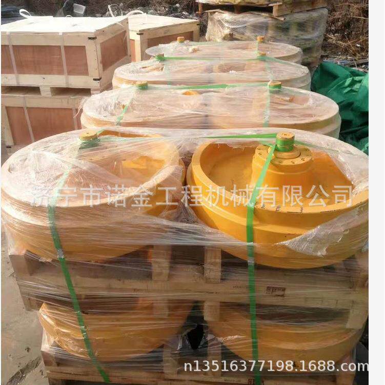 推土机底盘件D9R履带板总成43链条支重轮驱动齿