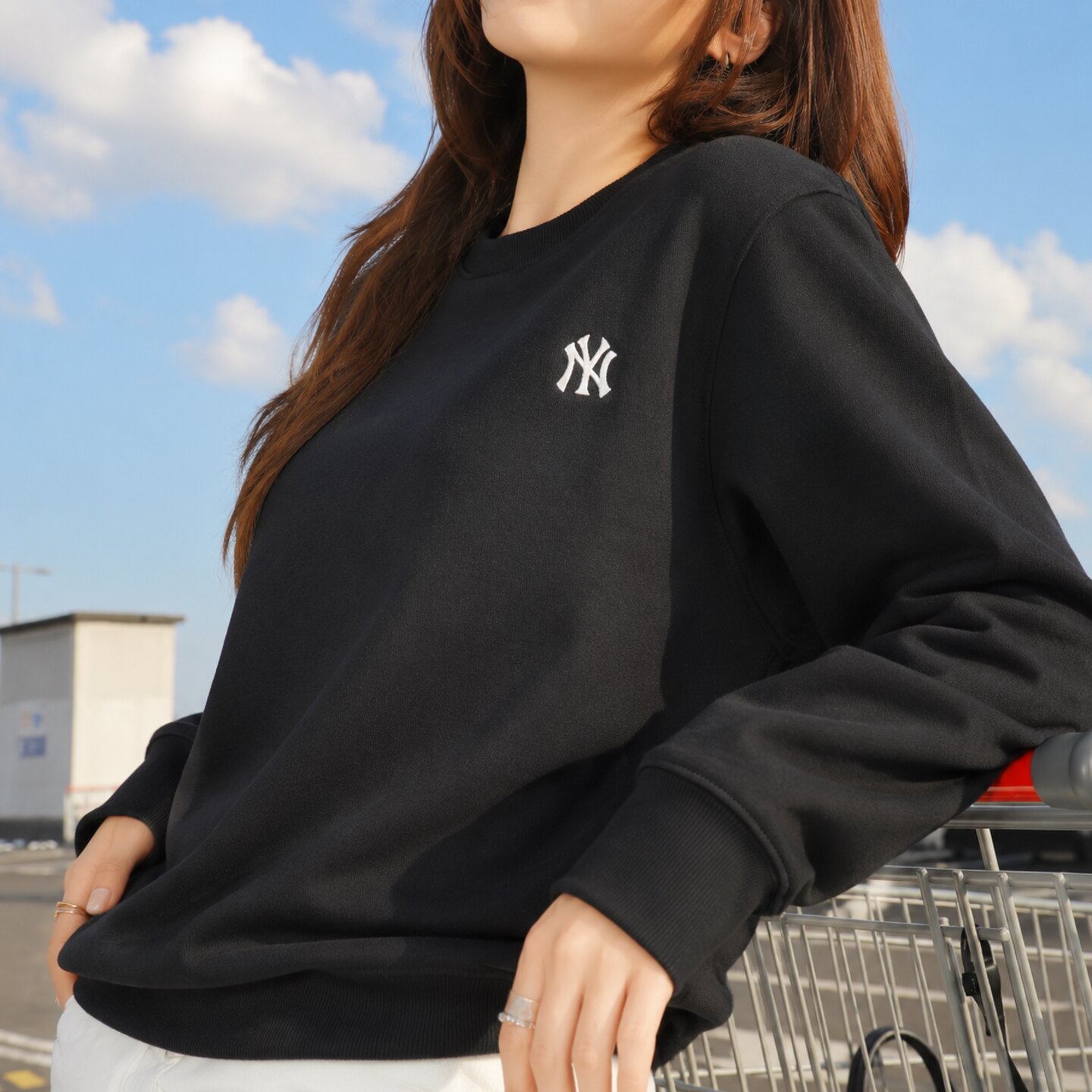 MLB男装女装 2026新款运动服跑步训练舒适透气时尚休闲卫衣套头衫