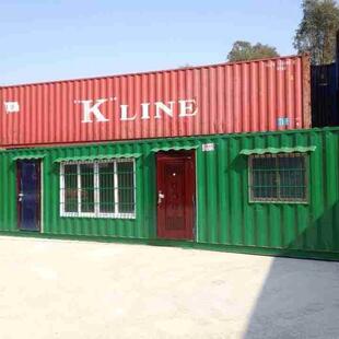 露营集装箱野营方舱20尺标准集装箱房多种规格颜色可生产