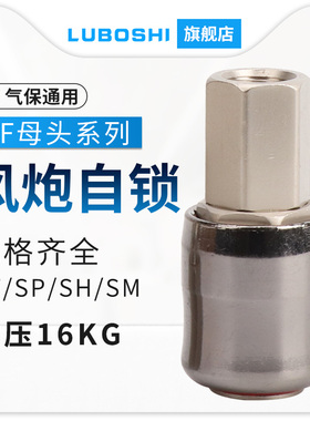 C式快速接头SF自锁母头空压机配件大全吹尘枪气管快接风炮汽保PF