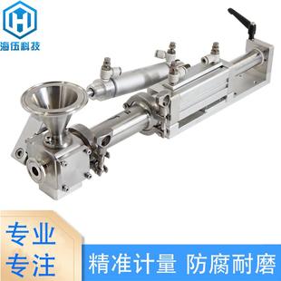 小量高精度精密气动陶瓷灌装泵耐磨耐酸碱香油定量微量注液计量泵