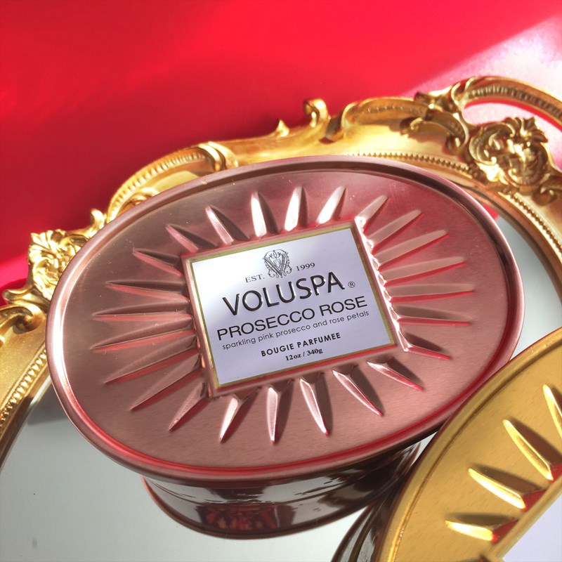 volusap无烟香薰蜡烛送朋友治愈心情双烛芯